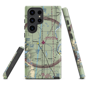 Sisseton Municipal Airport (8D3) VFR Sectional Samsung Phone Case