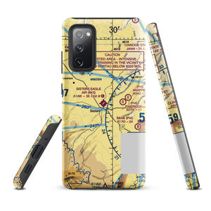 Sisters Eagle Air Airport (6K5) VFR Sectional Samsung Phone Case