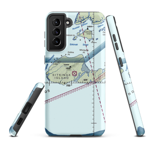 Sitkinak Airport (SKJ) VFR Sectional Samsung Phone Case