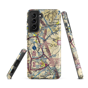 Six Oaks Airport (NC67) VFR Sectional Samsung Phone Case