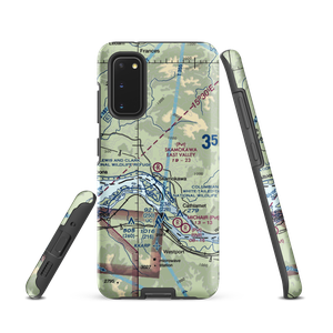 Skamokawa East Valley Airport (18JY) VFR Sectional Samsung Phone Case