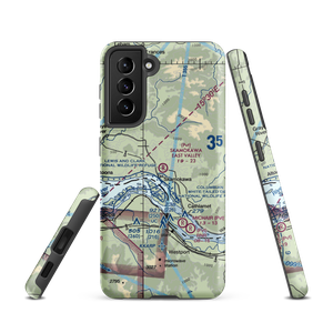 Skamokawa East Valley Airport (18JY) VFR Sectional Samsung Phone Case