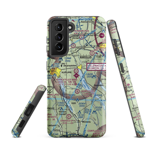 Skaneateles Aero Drome Airport (6B9) VFR Sectional Samsung Phone Case