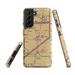 Skeen Ranch Airport (82NM) VFR Sectional Samsung Phone Case