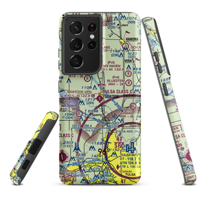 Skiatook Municipal Airport (2F6) VFR Sectional Samsung Phone Case