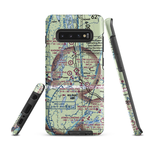 Skid Marks Airport (AK67) VFR Sectional Samsung Phone Case