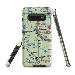 Skillet Fork Farm Airport (19IS) VFR Sectional Samsung Phone Case