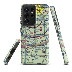 Skip's Place Airport (2IN0) VFR Sectional Samsung Phone Case