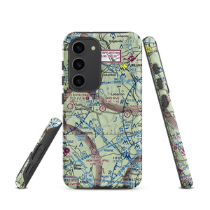 Skis Landing Area Airport (CT07) VFR Sectional Samsung Phone Case