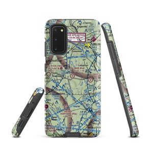 Skis Landing Area Airport (CT07) VFR Sectional Samsung Phone Case