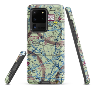 Skis Landing Area Airport (CT07) VFR Sectional Samsung Phone Case