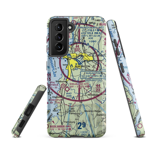 Sky Acres Airport (VT25) VFR Sectional Samsung Phone Case