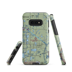 Sky Blue Airfield (6MN0) VFR Sectional Samsung Phone Case