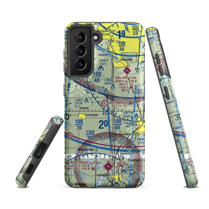 Sky Harbor Residential Airpark (1MN8) VFR Sectional Samsung Phone Case
