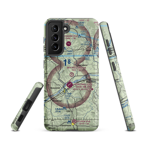 Sky Hollow Airport (WS91) VFR Sectional Samsung Phone Case