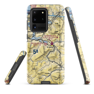 Sky Island Ranch Airport (ID13) VFR Sectional Samsung Phone Case