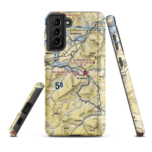 Sky Island Ranch Airport (ID13) VFR Sectional Samsung Phone Case