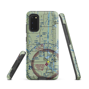 Sky Manor Aero Estates Airport (MN86) VFR Sectional Samsung Phone Case