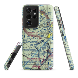 Sky Manor Airport (N22) VFR Sectional Samsung Phone Case