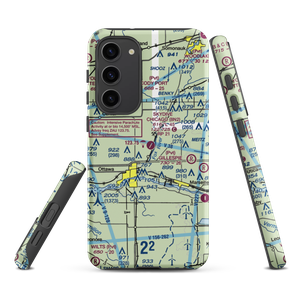 Skydive Chicago Airport (8N2) VFR Sectional Samsung Phone Case