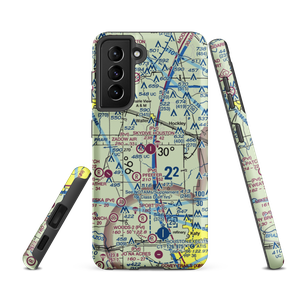 Skydive Houston Airport (37X) VFR Sectional Samsung Phone Case