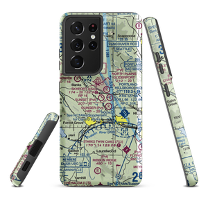 Skyport Airport (4S4) VFR Sectional Samsung Phone Case