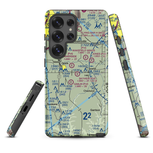 Skyview Airport (MU70) VFR Sectional Samsung Phone Case