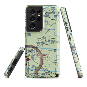 Slater Memorial Airport (9K5) VFR Sectional Samsung Phone Case