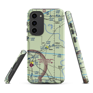 Slater Memorial Airport (9K5) VFR Sectional Samsung Phone Case