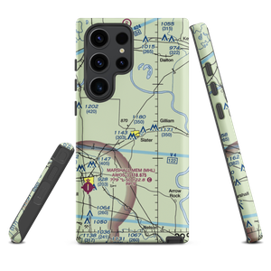 Slater Memorial Airport (9K5) VFR Sectional Samsung Phone Case