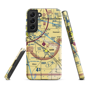 Slaton Municipal Airport (F49) VFR Sectional Samsung Phone Case