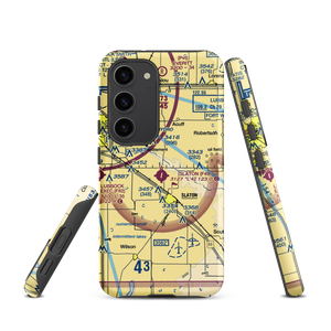 Slaton Municipal Airport (F49) VFR Sectional Samsung Phone Case