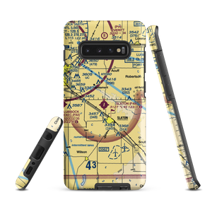 Slaton Municipal Airport (F49) VFR Sectional Samsung Phone Case