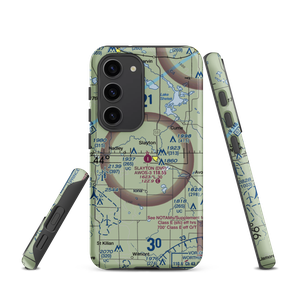 Slayton Municipal Airport (DVP) VFR Sectional Samsung Phone Case