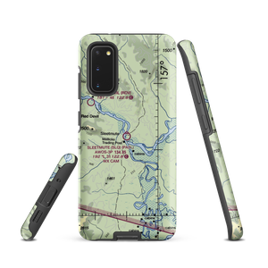 Sleetmute Airport (SLQ) VFR Sectional Samsung Phone Case