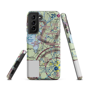 Slip Knot Landing Airport (24ME) VFR Sectional Samsung Phone Case