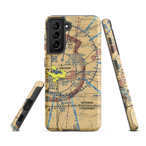 Sloan Airport (WY45) VFR Sectional Samsung Phone Case