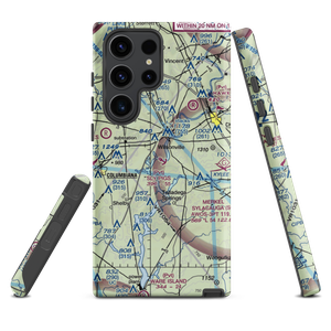 Sly Pig's Base Seaplane Base (46AL) VFR Sectional Samsung Phone Case