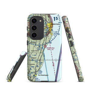 Smies Airport (75WI) VFR Sectional Samsung Phone Case