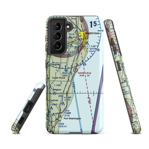 Smies Airport (75WI) VFR Sectional Samsung Phone Case