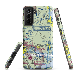 Smith Airport (TX51) VFR Sectional Samsung Phone Case