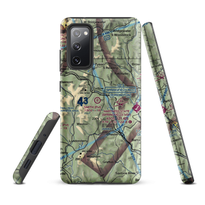 Smith Airport (VT17) VFR Sectional Samsung Phone Case