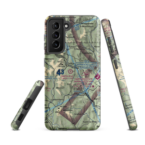 Smith Airport (VT17) VFR Sectional Samsung Phone Case