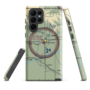 Smith Center Municipal Airport (K82) VFR Sectional Samsung Phone Case