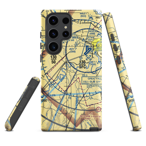 Smith Farms Airport (MT76) VFR Sectional Samsung Phone Case