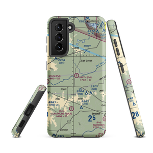 Smith I-Ranch Airport (14TE) VFR Sectional Samsung Phone Case