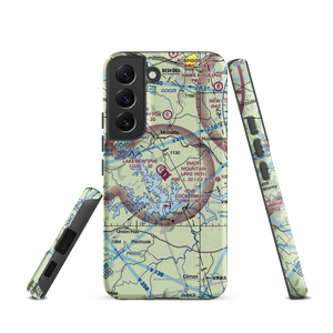 Smith Mountain Lake Airport (W91) VFR Sectional Samsung Phone Case