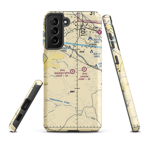 Smokey Mtn Ranch Airport (09TX) VFR Sectional Samsung Phone Case