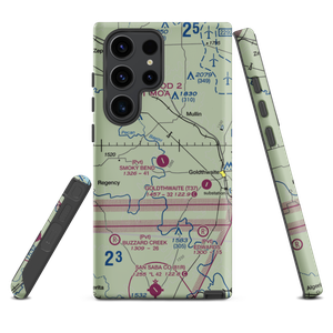 Smoky Bend Ranch Airport (TA24) VFR Sectional Samsung Phone Case
