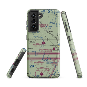 Smoky Bend Ranch Airport (TA24) VFR Sectional Samsung Phone Case